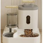 Tuzwa Automatic Dog feeder & Water Dispenser | Large Capacity Food Storage & Drinking Station for Cats & Dogs