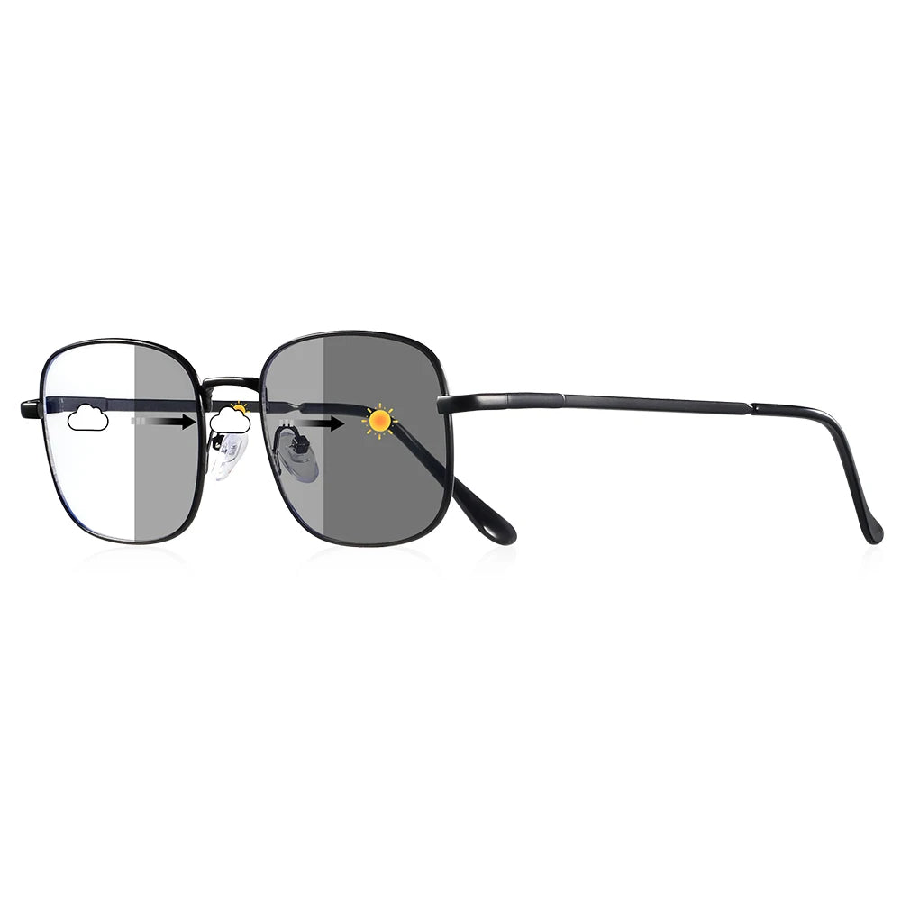 Tuzwa Photochromic Sunglasses for Men & Women – UV400 Lightweight Outdoor Sunglasses for Driving, Cycling & Travel