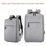 Tuzwa 15.6-Inch Laptop Backpack with USB Charging Port – Lightweight Computer Backpack with Padded Laptop Compartment for Work & Travel