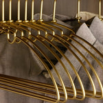 Seamless Clothes Hanger Set with Non-Bulge Design | 10-Piece Set for Neat Wardrobe Organization 4
