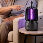 Tuzwa USB Mosquito Killer Lamp with 360° Trapping Light – Portable Indoor Bug Zapper & Insect Trap for Home