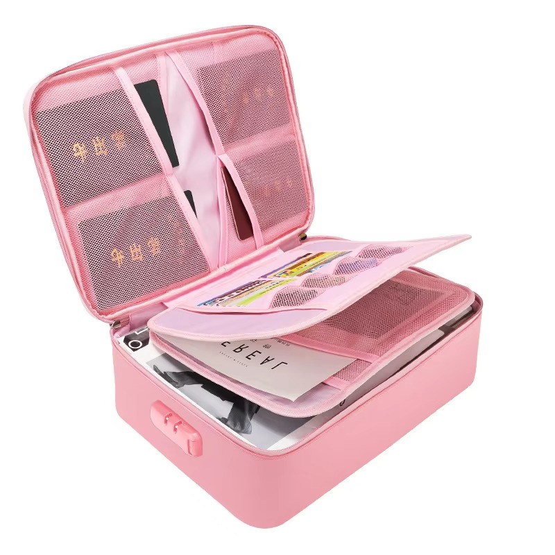 SecureGuard | Fireproof and Waterproof Document Organizer Bag with Durable Design | Portable Protection for Travel and Home Safety 5