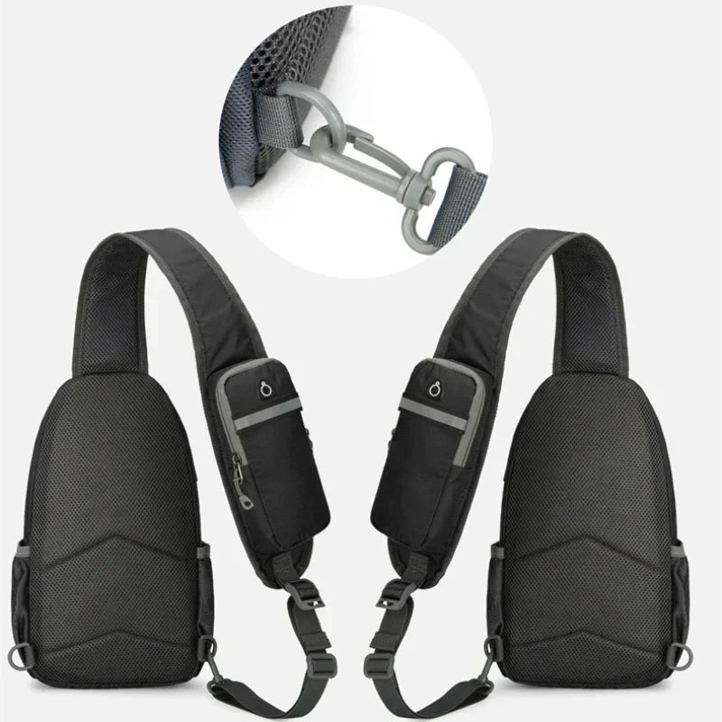 SecurePack | Anti-Theft Waterproof Shoulder Backpack with RFID Protection | Lightweight Travel Bag for Safety and Comfort 4