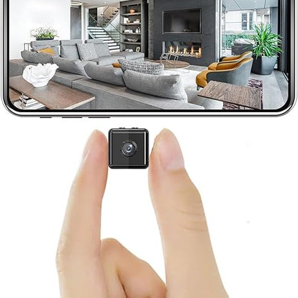 SecureView Mini | Wireless Surveillance Camera with 1080P HD & Night Vision | Weatherproof Design for Indoor and Outdoor Security 0