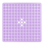 Secure Step | Non-Slip Bath Safety Mat with Strong Suction Cups | Stylish Drainage Design for Safe Showers 11
