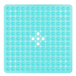 Secure Step | Non-Slip Bath Safety Mat with Strong Suction Cups | Stylish Drainage Design for Safe Showers 7