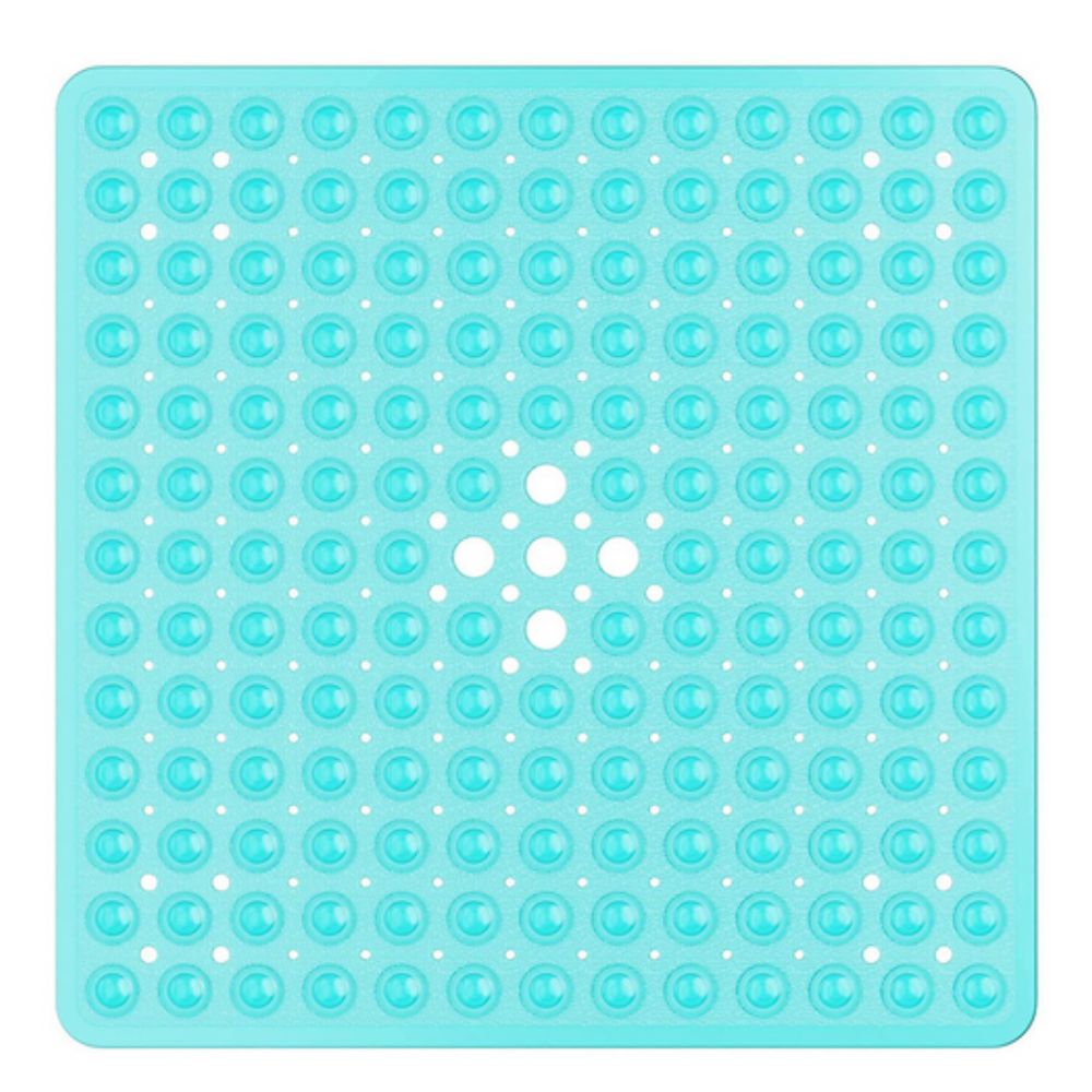 Secure Step | Non-Slip Bath Safety Mat with Strong Suction Cups | Stylish Drainage Design for Safe Showers 7