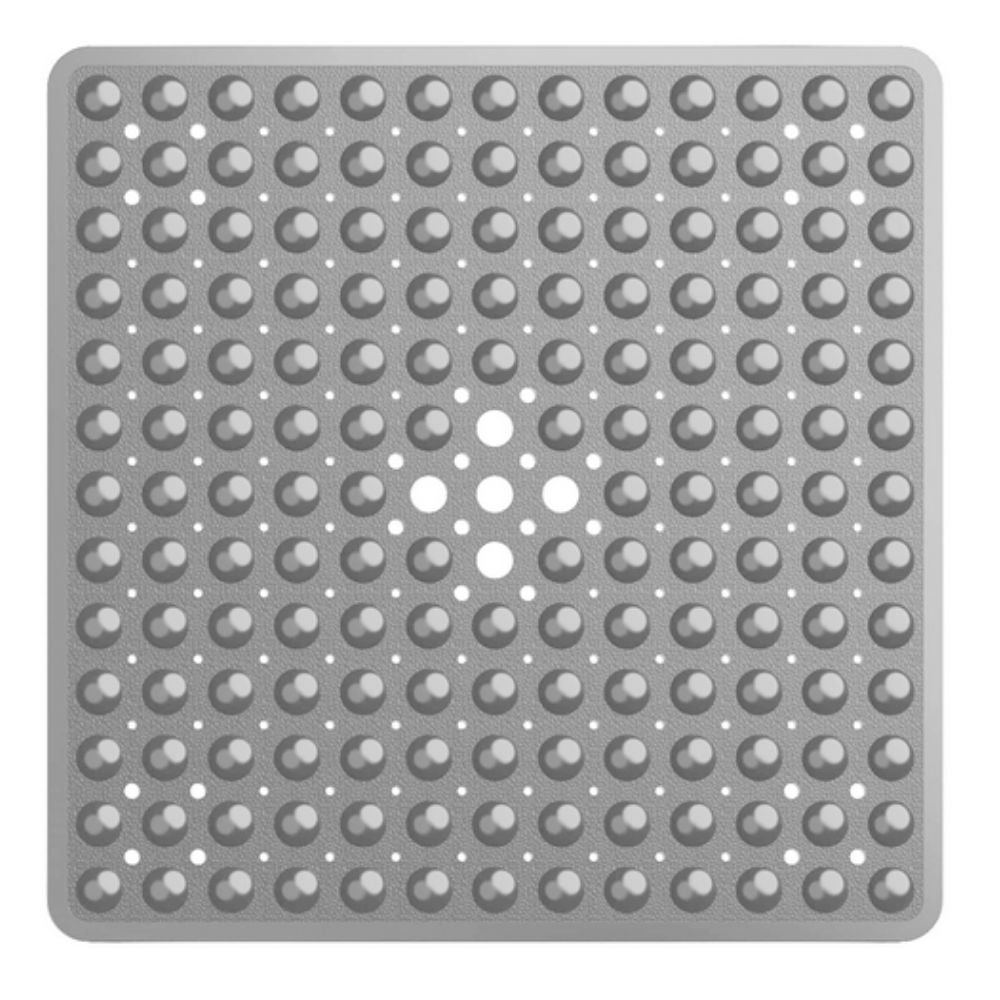 Secure Step | Non-Slip Bath Safety Mat with Strong Suction Cups | Stylish Drainage Design for Safe Showers 9
