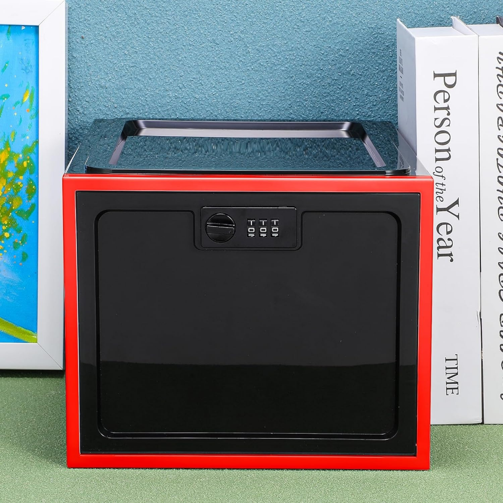 Secure Storage Bin | Lockable Food Storage Container with Combination Lock | Ideal for Refrigerator Organization 4