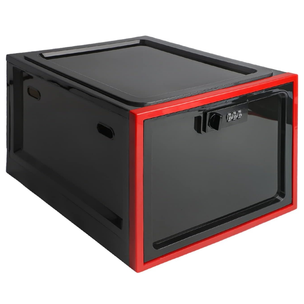 Secure Storage Bin | Lockable Food Storage Container with Combination Lock | Ideal for Refrigerator Organization 5