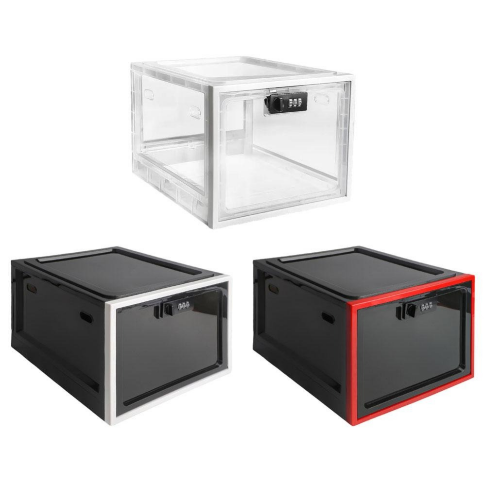 Secure Storage Bin | Lockable Food Storage Container with Combination Lock | Ideal for Refrigerator Organization 6