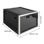 Secure Storage Bin | Lockable Food Storage Container with Combination Lock | Ideal for Refrigerator Organization 7