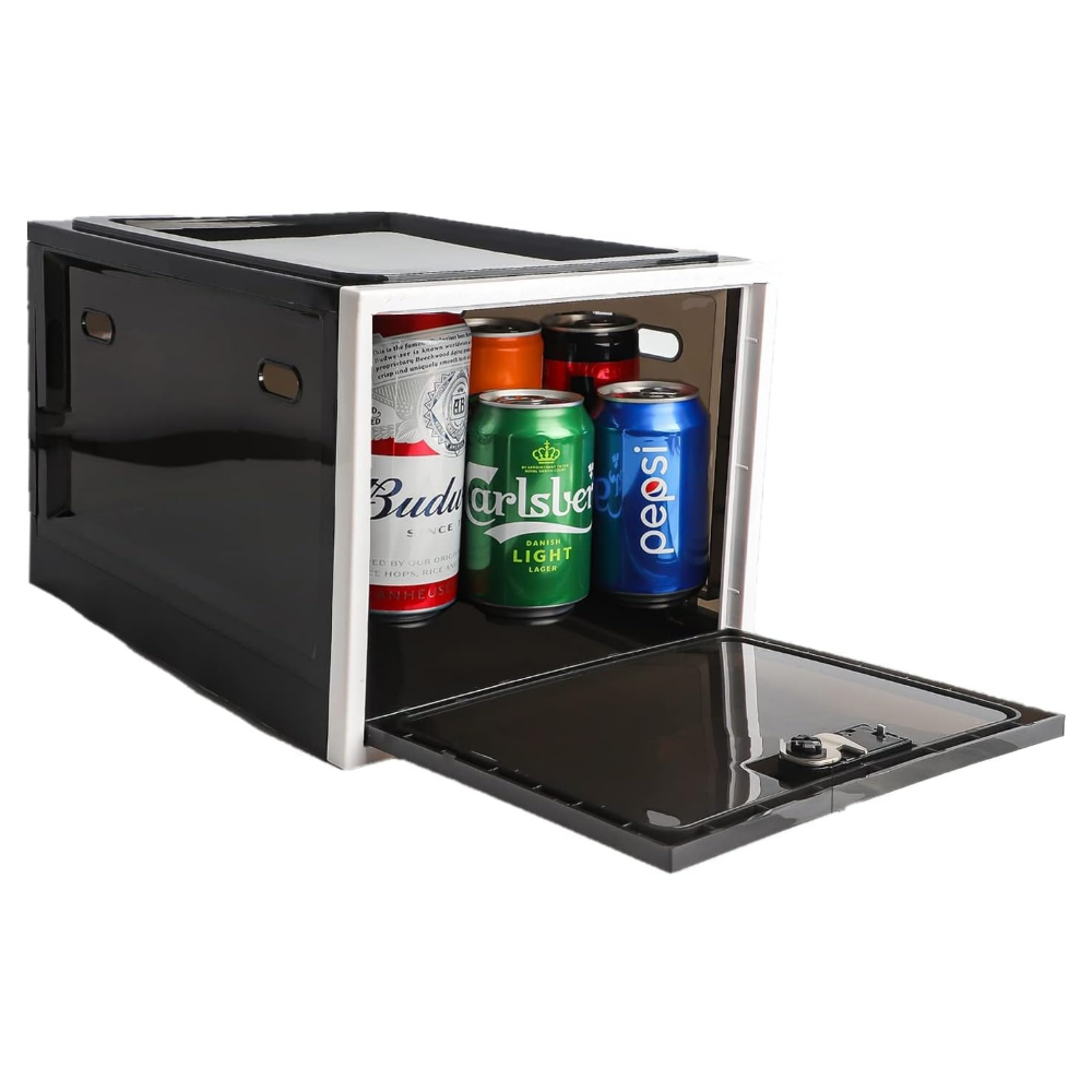 Secure Storage Bin | Lockable Food Storage Container with Combination Lock | Ideal for Refrigerator Organization 8