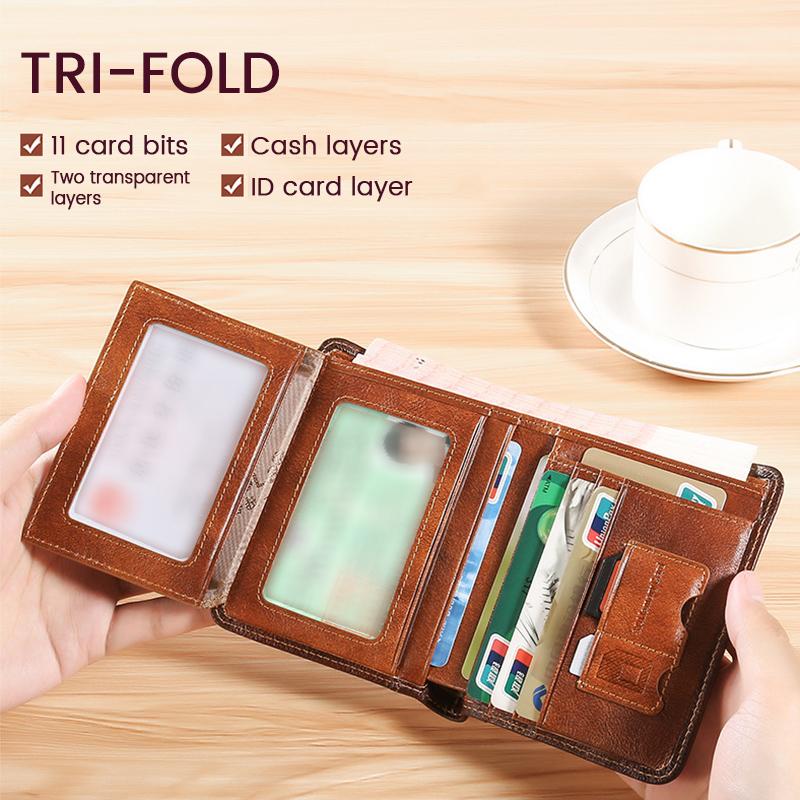 Secure Wallet | RFID Blocking Bi-Fold Wallet with Optimal Organization | Slim Design for Everyday Use 5