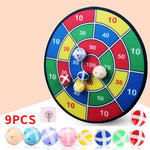 Tuzwa Sticky Ball Dart Board Game for Kids – Indoor Outdoor Target Toss Toy Set for Parent-Child Play & Family Activities