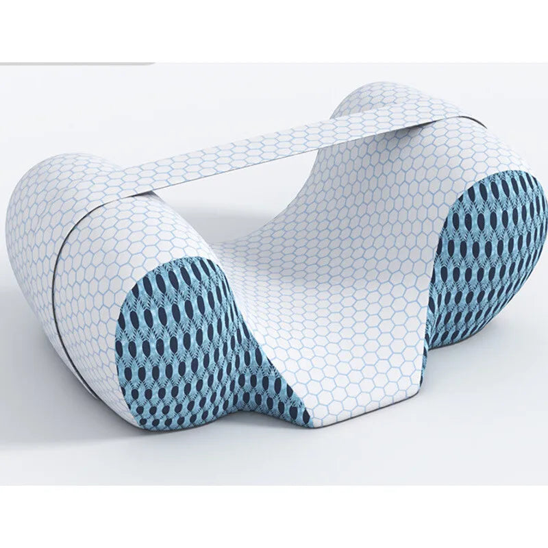 Tuzwa Cervical Pillow for Side Sleepers – Ergonomic Memory Foam Neck Support Pillow with Breathable Polyester Spandex Cover