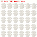 Tuzwa Adjustable Heel Pads for Shoes – Lightweight Foam Heel Cushions with Anti-Wear Support for Sports Shoes & Everyday Footwear