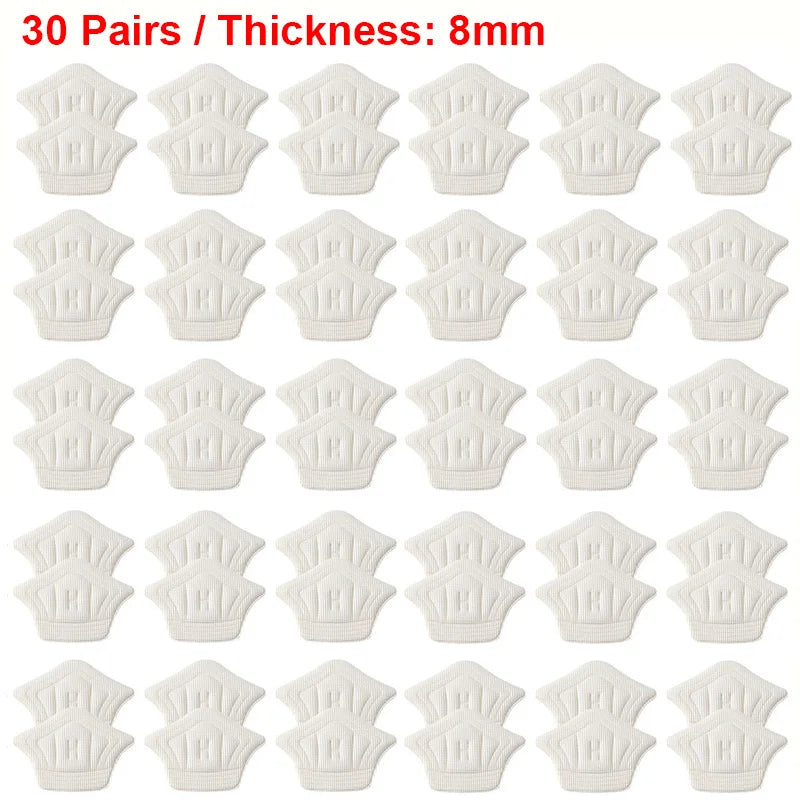 Tuzwa Adjustable Heel Pads for Shoes – Lightweight Foam Heel Cushions with Anti-Wear Support for Sports Shoes & Everyday Footwear