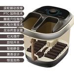 Tuzwa Electric Foot Spa Bath with Adjustable Heat & Thermostatic Temperature Control – Compact Foot Soaking Tub for Home