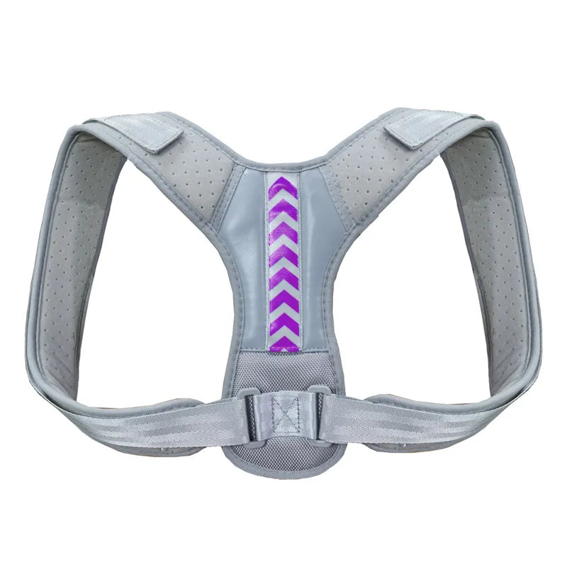 Tuzwa Adjustable Posture Corrector for Men & Women – Breathable Cotton & Neoprene Back Support Brace for Everyday Posture Support