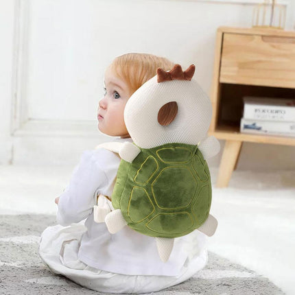 Infant Head Protector Backpack, Cushioned Baby Head Protection Pillow with Adjustable Straps for Crawling and Walking