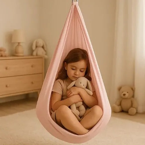 Sensory Swing | Indoor Therapy Swing with High Weight Capacity | Versatile Autism Swing for Soothing Motion Experience 0