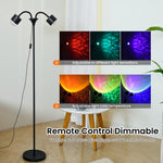Serene Horizon | Dual RGB Light Projector with 360° Rotation | Customizable Mood Lighting for Ambience 4