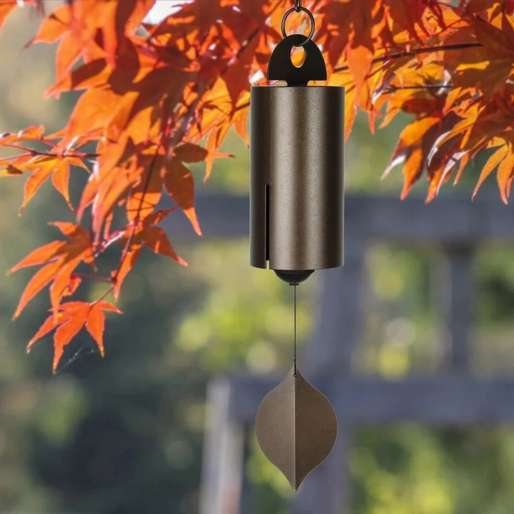 Serenity Bell | Handcrafted Deep Resonance Wind Chime with Rich Tone | Elegant Decor for Home and Garden 0