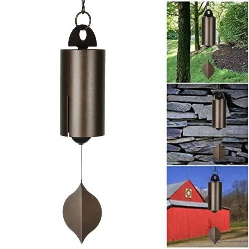 Serenity Bell | Handcrafted Deep Resonance Wind Chime with Rich Tone | Elegant Decor for Home and Garden 4