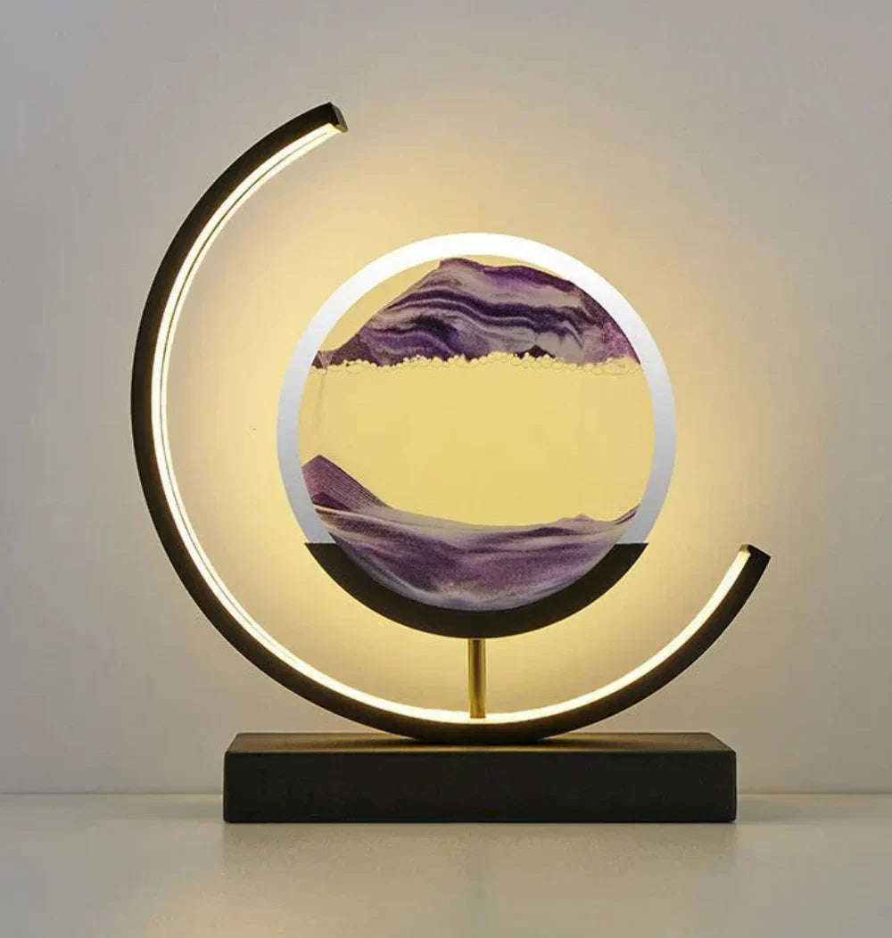 Serenova | Table Lamp with Soft Ambient Light | Handmade Decor for Bedroom Relaxation 0