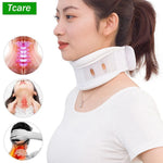 Tuzwa Adjustable Cervical Support Collar – Lightweight Breathable Neck Brace with Comfortable Support for Daily Wear