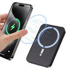 Tuzwa Magnetic Wireless Car Charger | 15W Fast Charging Air Vent Phone Mount for iPhone 17, 16, 15, 14, 13 & 12 Series
