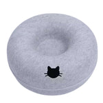 Tuzwa Cat Tunnel Bed – Interactive Round Wool Cat Tunnel with Scratching Surface, Cozy Hideaway & Play Bed for Indoor Cats