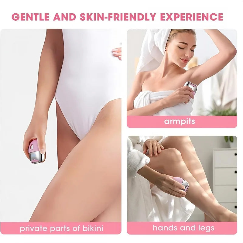 Tuzwa Electric Bikini Trimmer for Women – Waterproof Face & Body Hair Shaver with Stainless Steel Blade, 31–50 Min Battery Life & Dual Power
