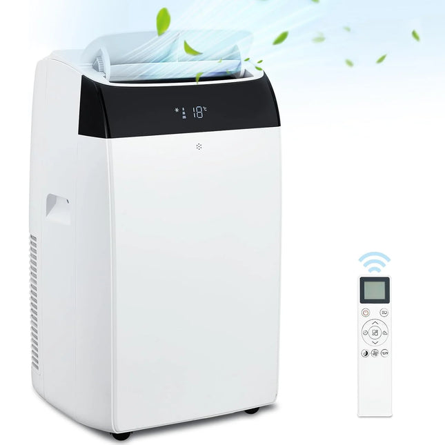 Tuzwa 3-in-1 Portable Air Conditioner with Remote Control – Cooling, Dehumidifier & Fan with Sleep Mode for Bedroom, Home & Office