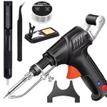 Tuzwa 60W Adjustable Temperature Soldering Iron – Fast Heat Precision Soldering Tool for Electronics & DIY Repairs
