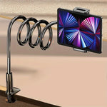 Tuzwa Adjustable Tablet & Phone Stand – 360° Rotating Desk Holder, Portable Mobile Phone & Tablet Holder for Bedside, Desk & Hands-Free Viewing