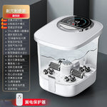 Tuzwa Electric Foot Bath Massager with Heating & Temperature Control – ABS Heated Foot Spa for Home Comfort