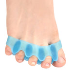 Tuzwa Gel Toe Separators for Bunions & Hammer Toes – Soft Silicone Toe Spacers for Alignment Support, Cushioning & Comfort, 1 Pair