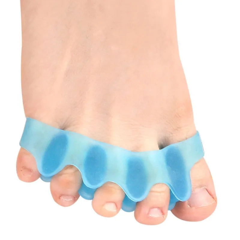 Tuzwa Gel Toe Separators for Bunions & Hammer Toes – Soft Silicone Toe Spacers for Alignment Support, Cushioning & Comfort, 1 Pair