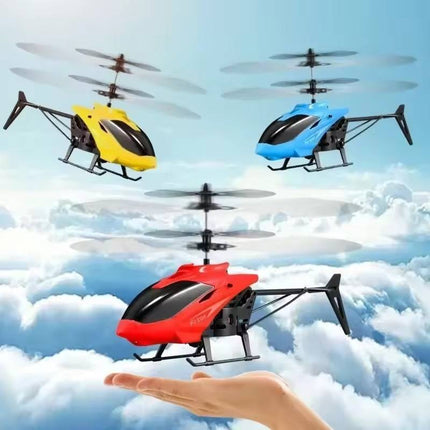 RC Helicopter for Kids, Remote Control Helicopter with Auto Start and Flexible Blades, Beginner RC Helicopter Toy