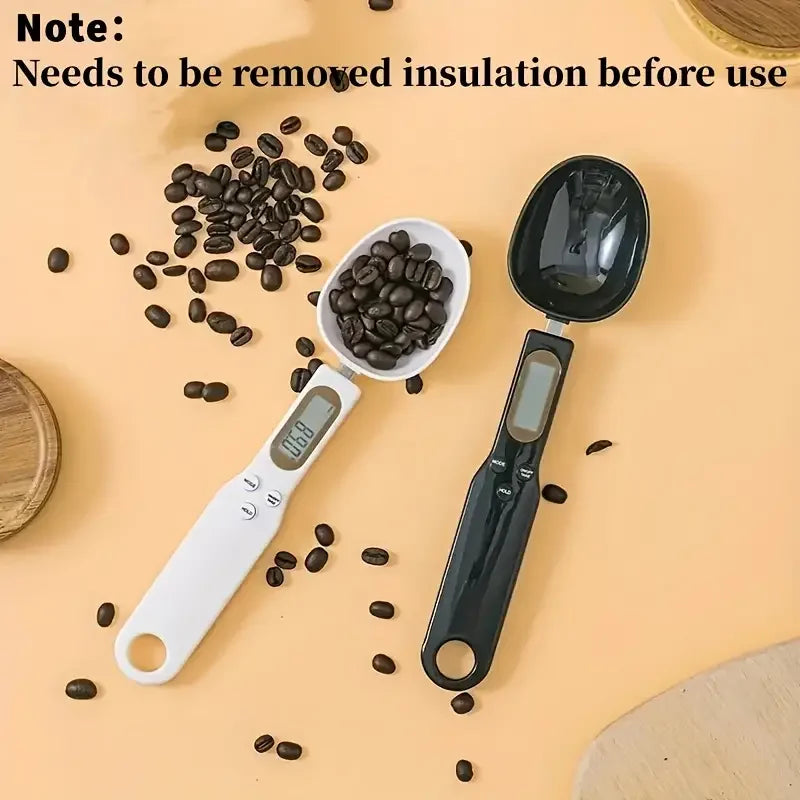 Tuzwa Precision Kitchen Scale | Mini Spoon Digital Scale with LCD Display | Accurate Measurement for Cooking and Baking