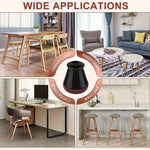 Silicone Chair Leg Protectors with Flexible Fit | Noise Reduction for Scratch-Free Floors 5