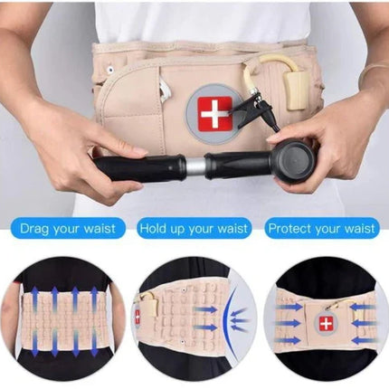 Lumbar Support Belt for Back Pain Relief, Lumbar Traction Belt for Back