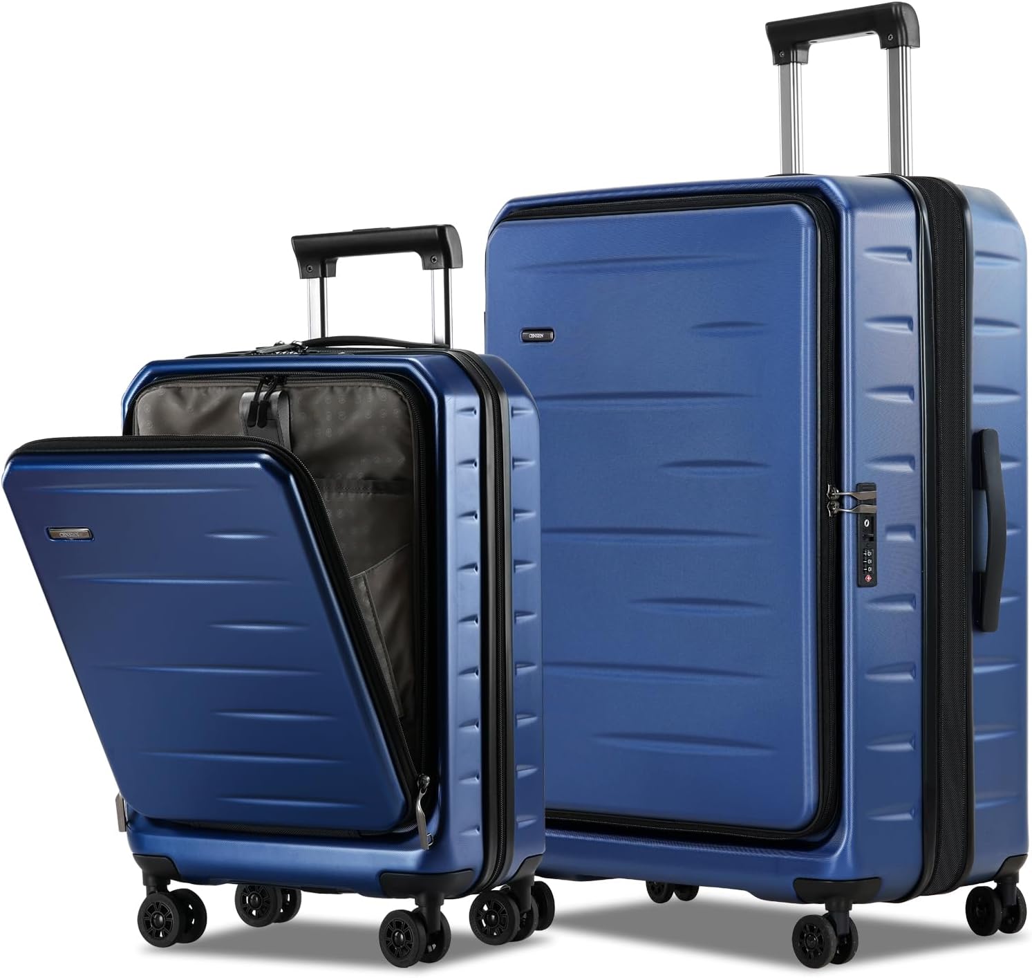 Skyward | Expandable Hard Shell Carry-On with Front Pocket & TSA Lock | Lightweight and Durable Luggage Set 11