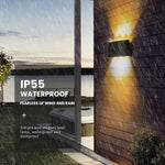 Sleek Modern Wall Light | Dual Beam Sconce with IP55 Waterproofing | Stylish Illumination for Indoor & Outdoor Use 4