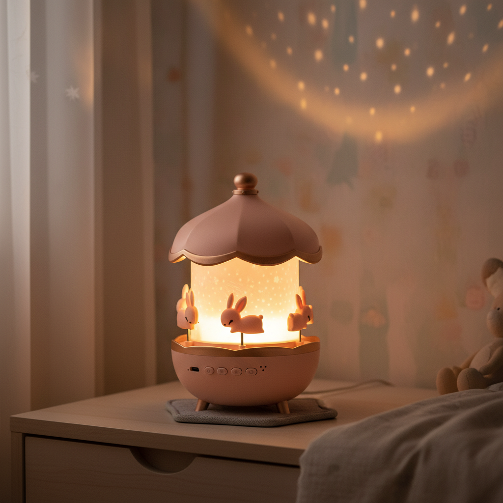 Sleepora | Children's Night Projector with Soothing Melodies & 12 Themes | Calming Bedtime Experience 0