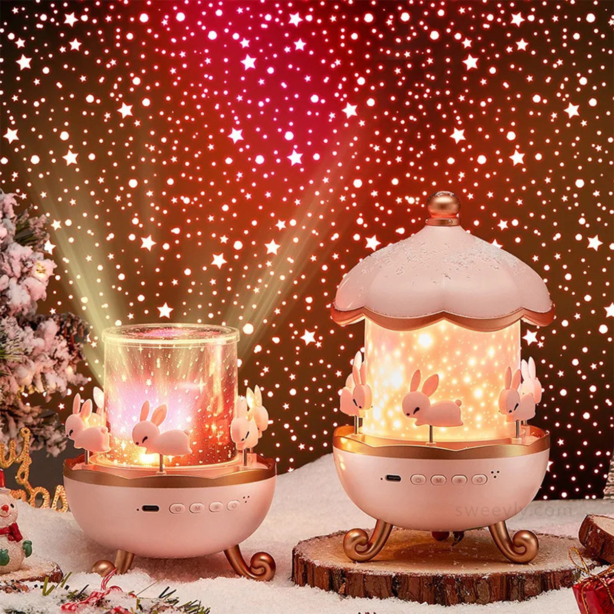 Sleepora | Children's Night Projector with Soothing Melodies & 12 Themes | Calming Bedtime Experience 5