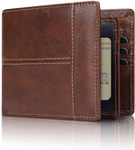 SlimArmor | RFID-Blocking Leather Bifold Wallet for Men with 16 Card Slots | Durable Design for Everyday Security 4