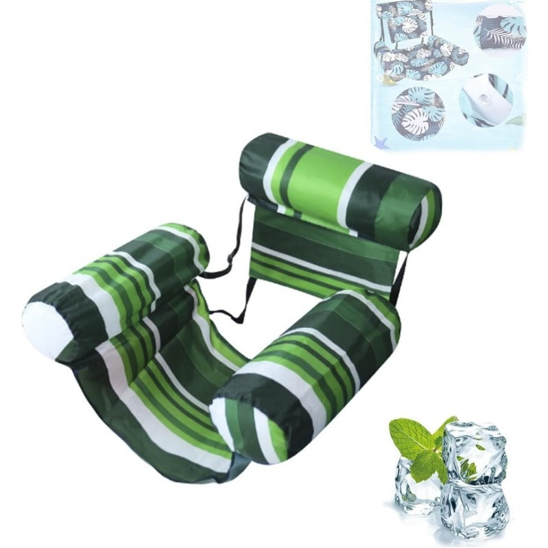 Sloosh | Inflatable Pool Float Chair with Adjustable Backrest | Lightweight Design for Ultimate Comfort 6